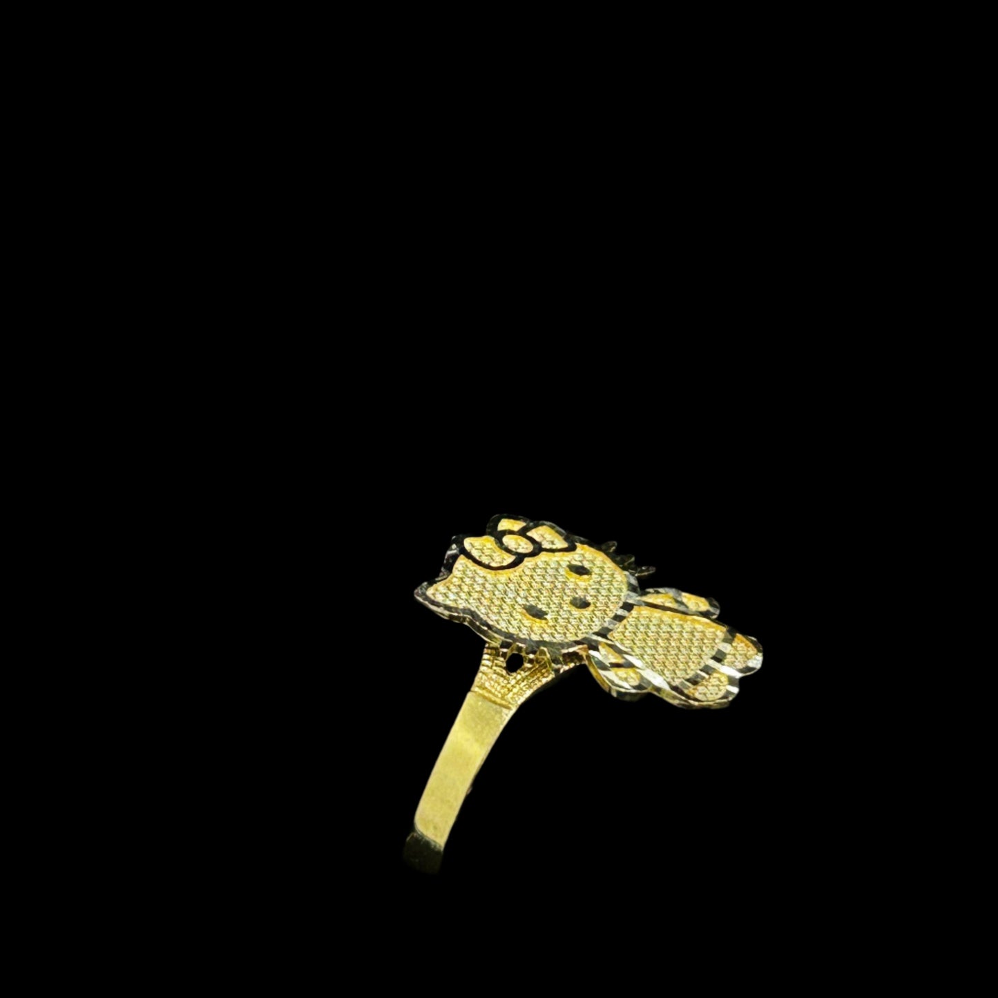 10K Hello Kitty Ring small