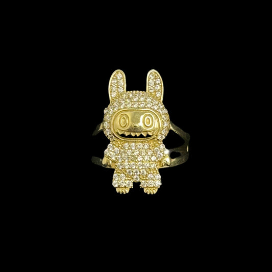 14K Labubu Ring