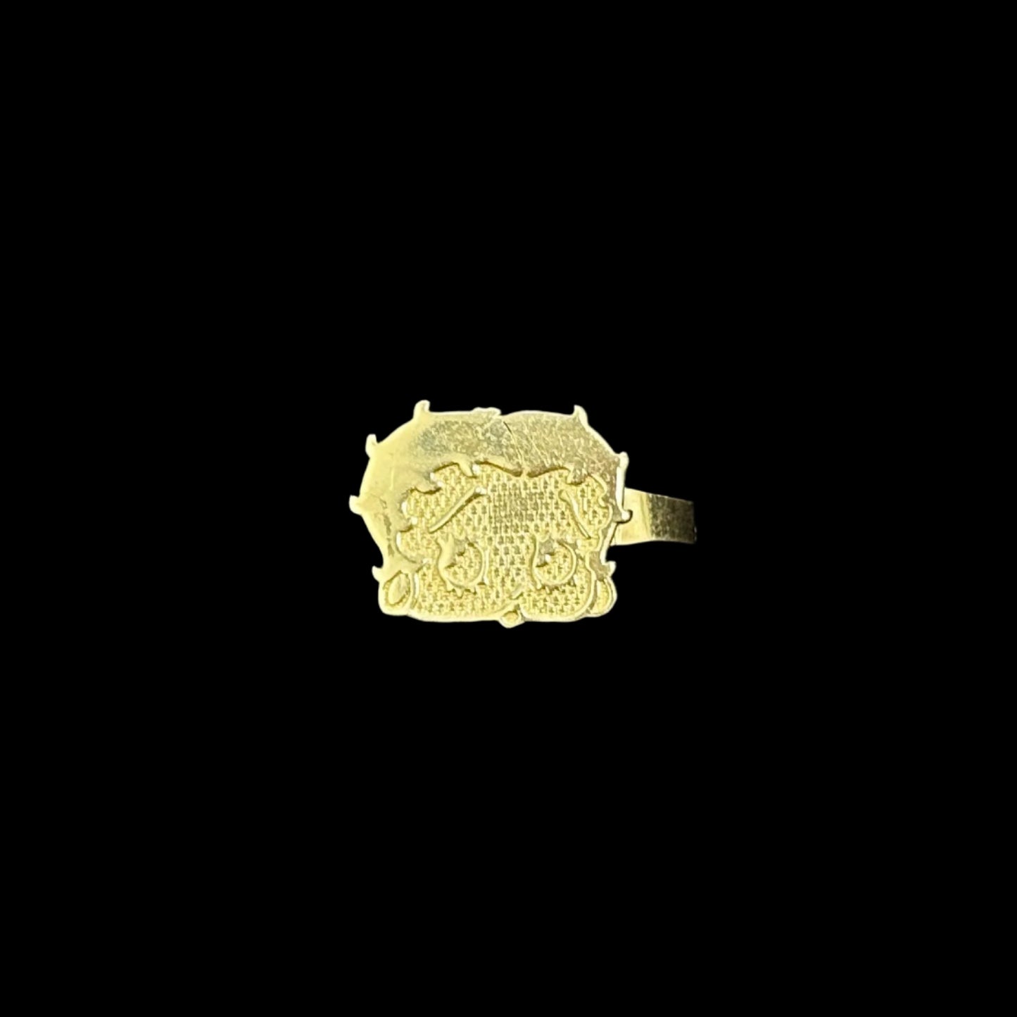 10K Betty Boop Ring