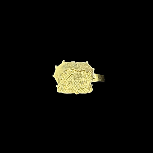 10K Betty Boop Ring