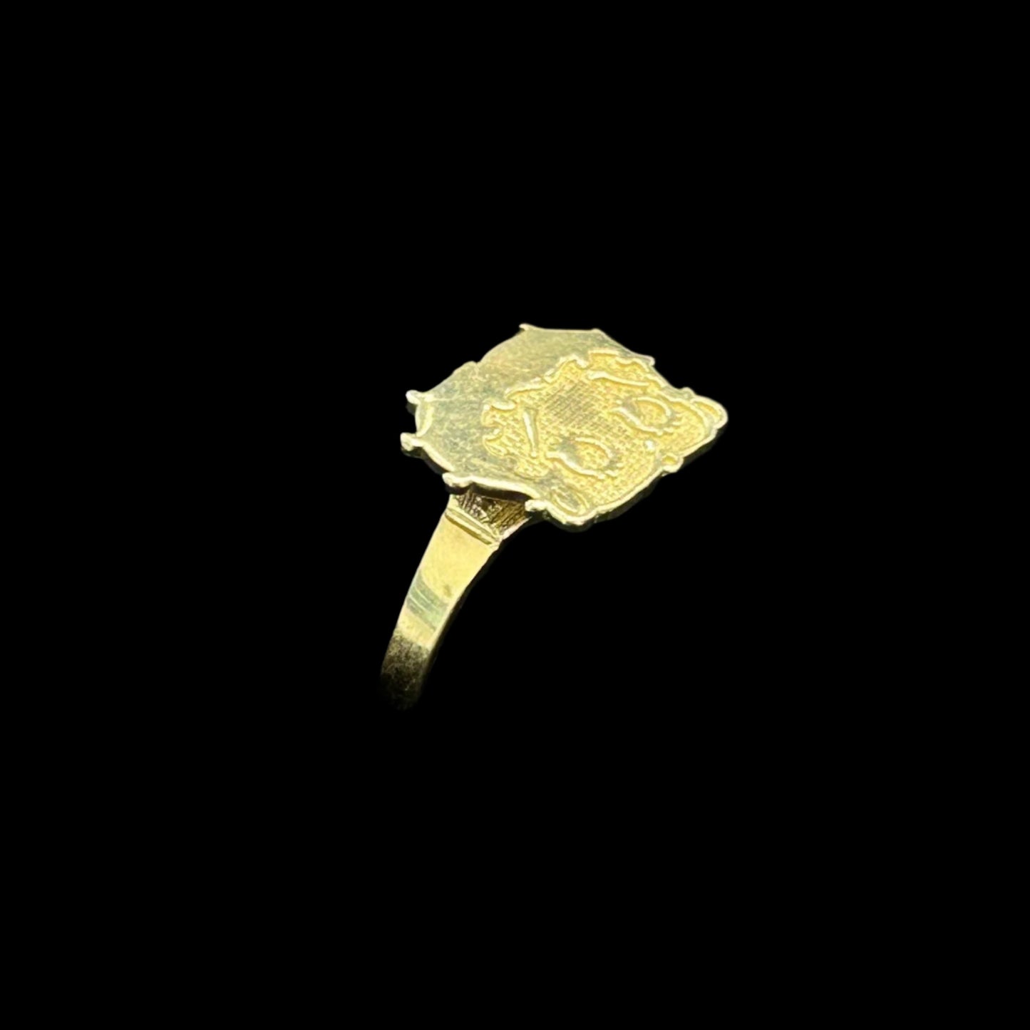 10K Betty Boop Ring
