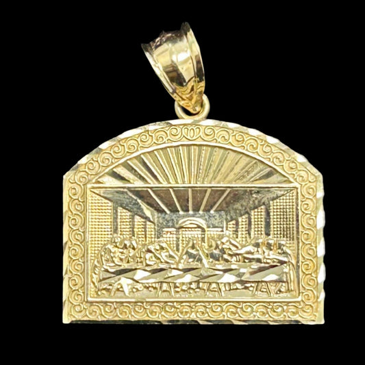 10K The Last Supper Pendant L