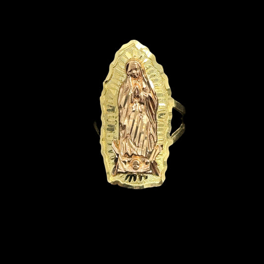 14K Lady of Guadalupe Ring