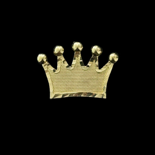 10K Flat Crown Ring